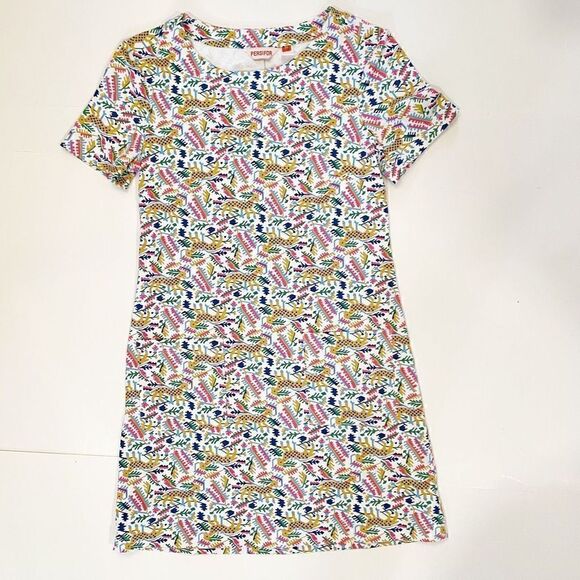 Persifor Carter Dress Roe Deer Animal Print Stretch Size XS - Picture 3 of 5